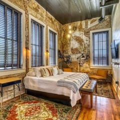 The downtown Brenham Schoolhouse Hotel, Room B