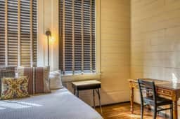 The downtown Brenham Schoolhouse Hotel, Room A