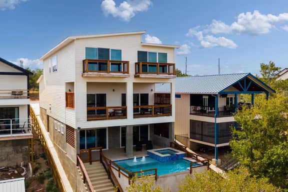 Lake House | Pool, Hot Tub, Game Room, Scenic View