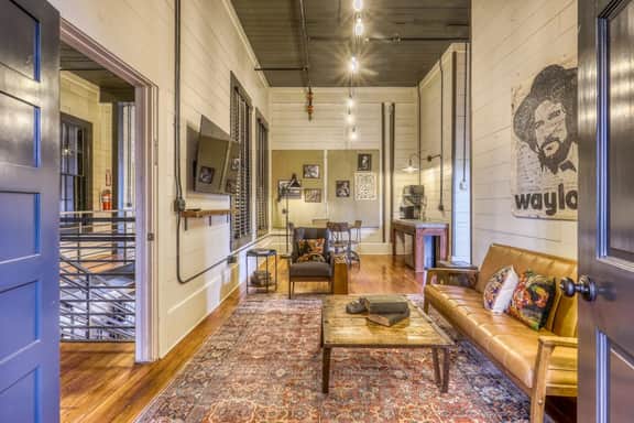 The downtown Brenham Schoolhouse Hotel, Suite 1